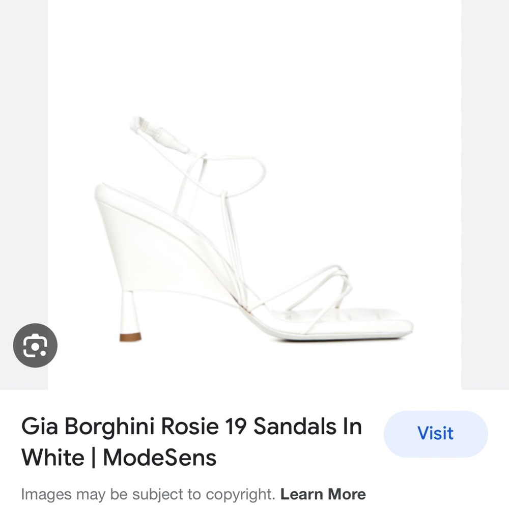 Gia Borgnine RHW Nappa Sandals